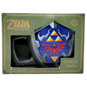 2016 The Legend Of Zelda Hylian Shield Coffee Mug Cup Triforce Nintendo NIB